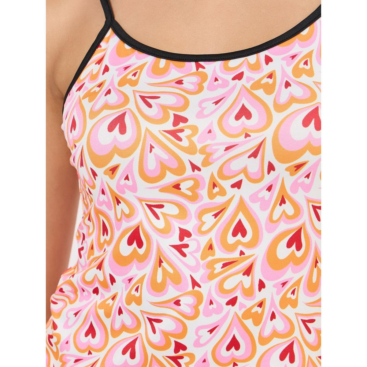 Styli All Over Heart Print Cami & Shorts Set-women-clothing-nightwear-pyjamas-shortsets-image-3
