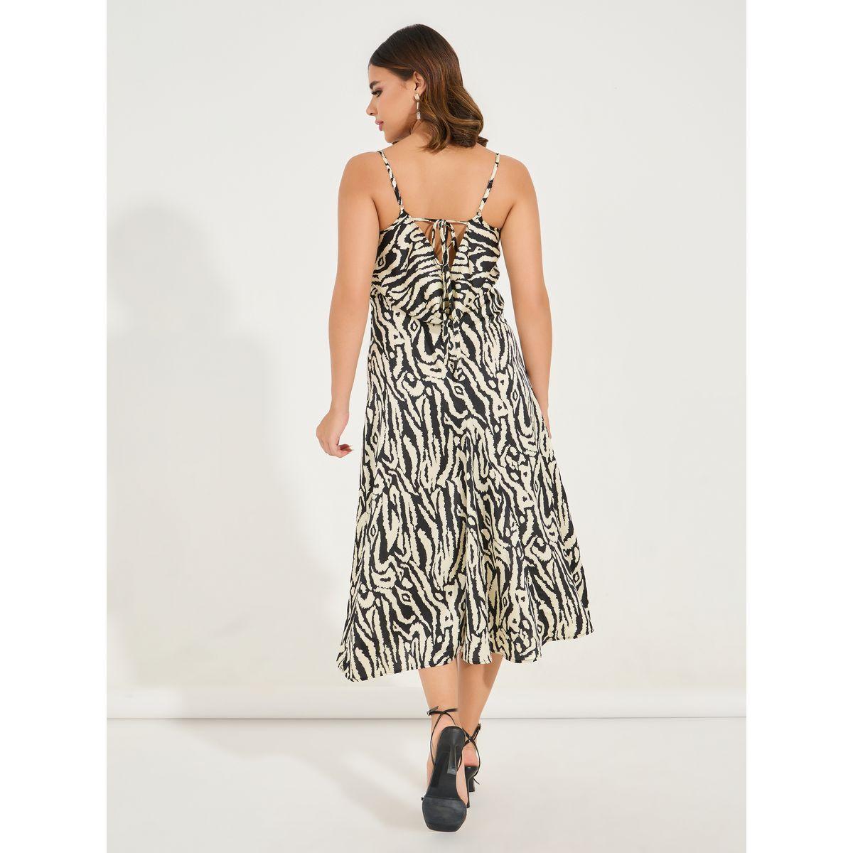 Styli Animal Print Strappy A-Line Midi Dress-women-clothing-dresses-image-6