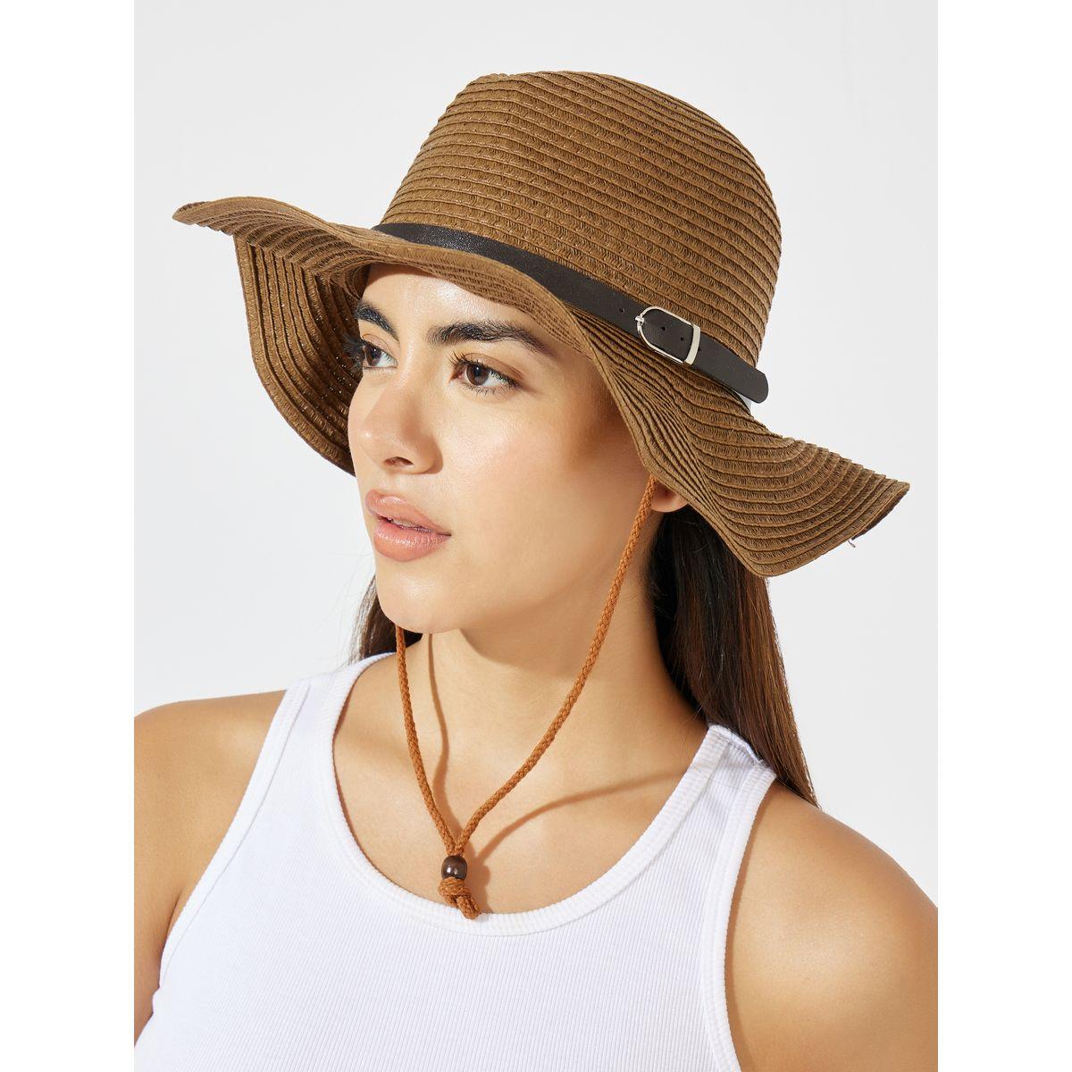 Styli Belted Cowboy Hat-women-clothingaccessories-capsandhats-image-2