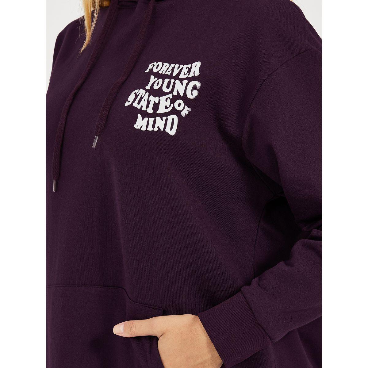 هودي بطبعة كتابة وقصة عادية-women-winterwear-hoodiesandsweatshirts-hoodies-image-4