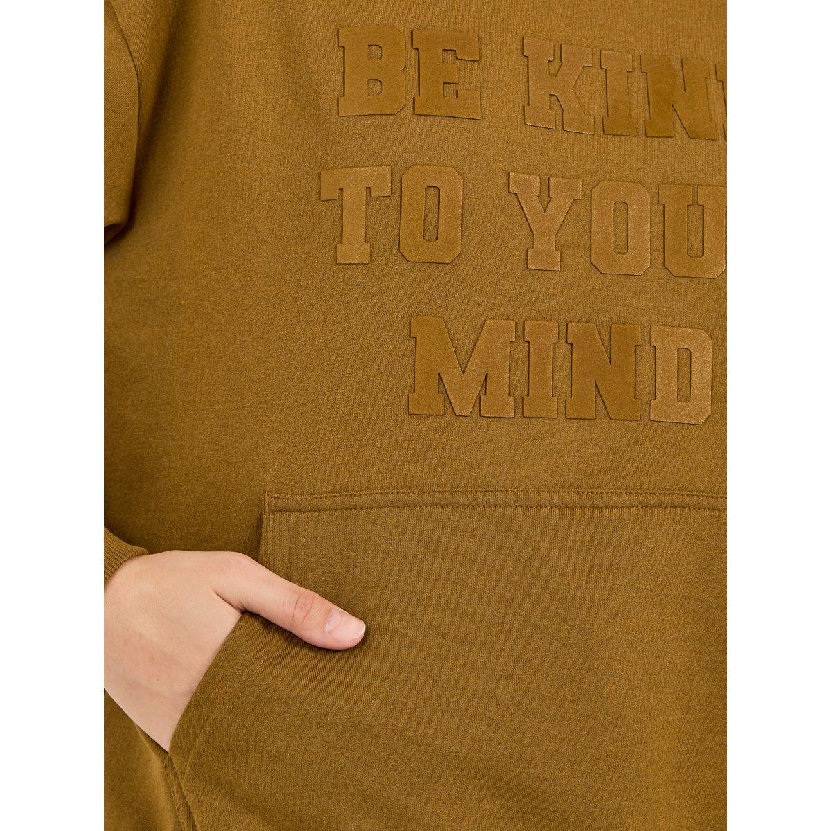 Styli Regular Fit Be Kind To Your Mind Slogan Hoodie-women-winterwear-hoodiesandsweatshirts-hoodies-image-3