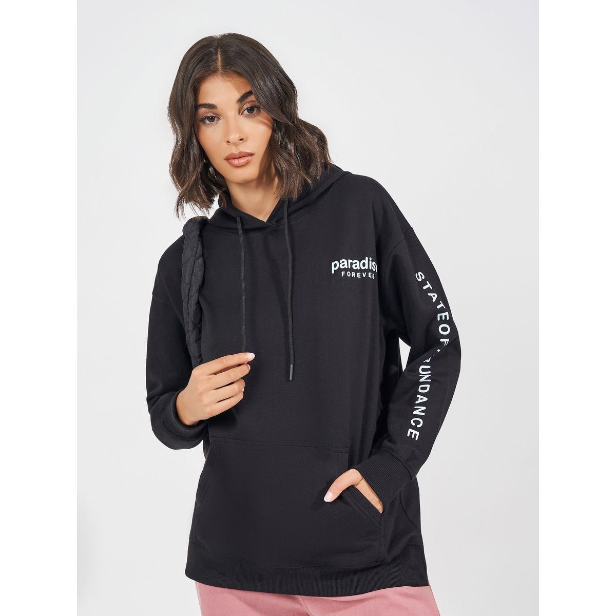 Styli Regular Fit Longline Slogan Print Hoodie-women-winterwear-hoodiesandsweatshirts-hoodies-image-1