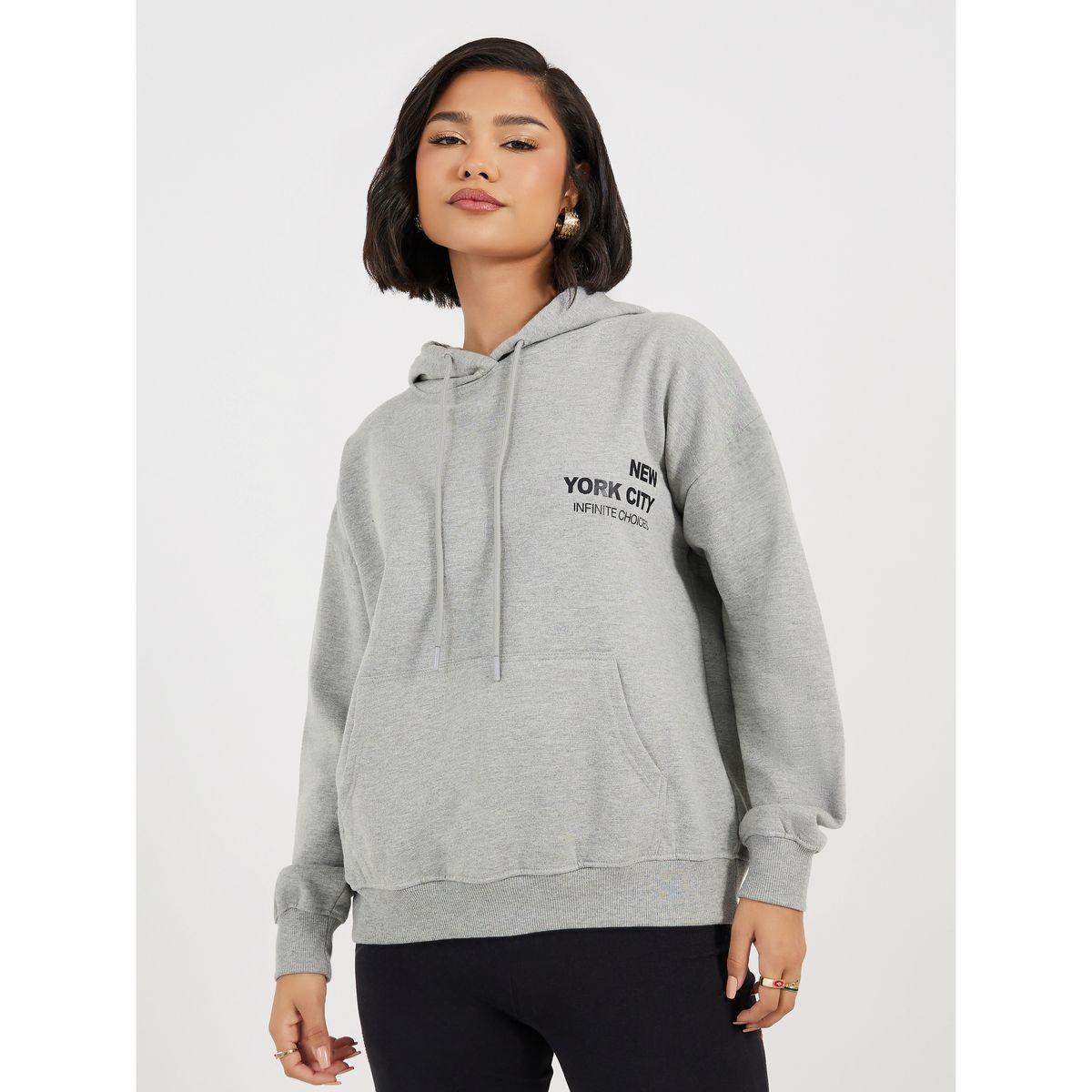 هودي فضفاض مطبع بطبعة صورة-women-clothing-hoodiesandsweatshirts-hoodies-image-3