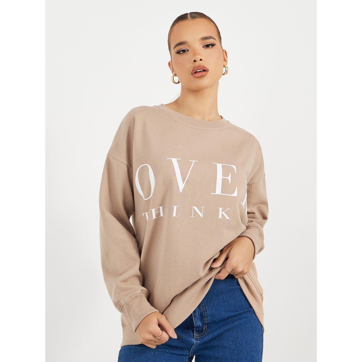 Styli Oversized Longline Slogan Sweatshirt-women-winterwear-hoodiesandsweatshirts-sweatshirts-image-1