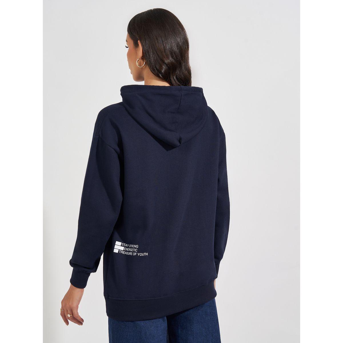 Styli Regular Fit Longline Slogan Hoodie-women-winterwear-hoodiesandsweatshirts-hoodies-image-4