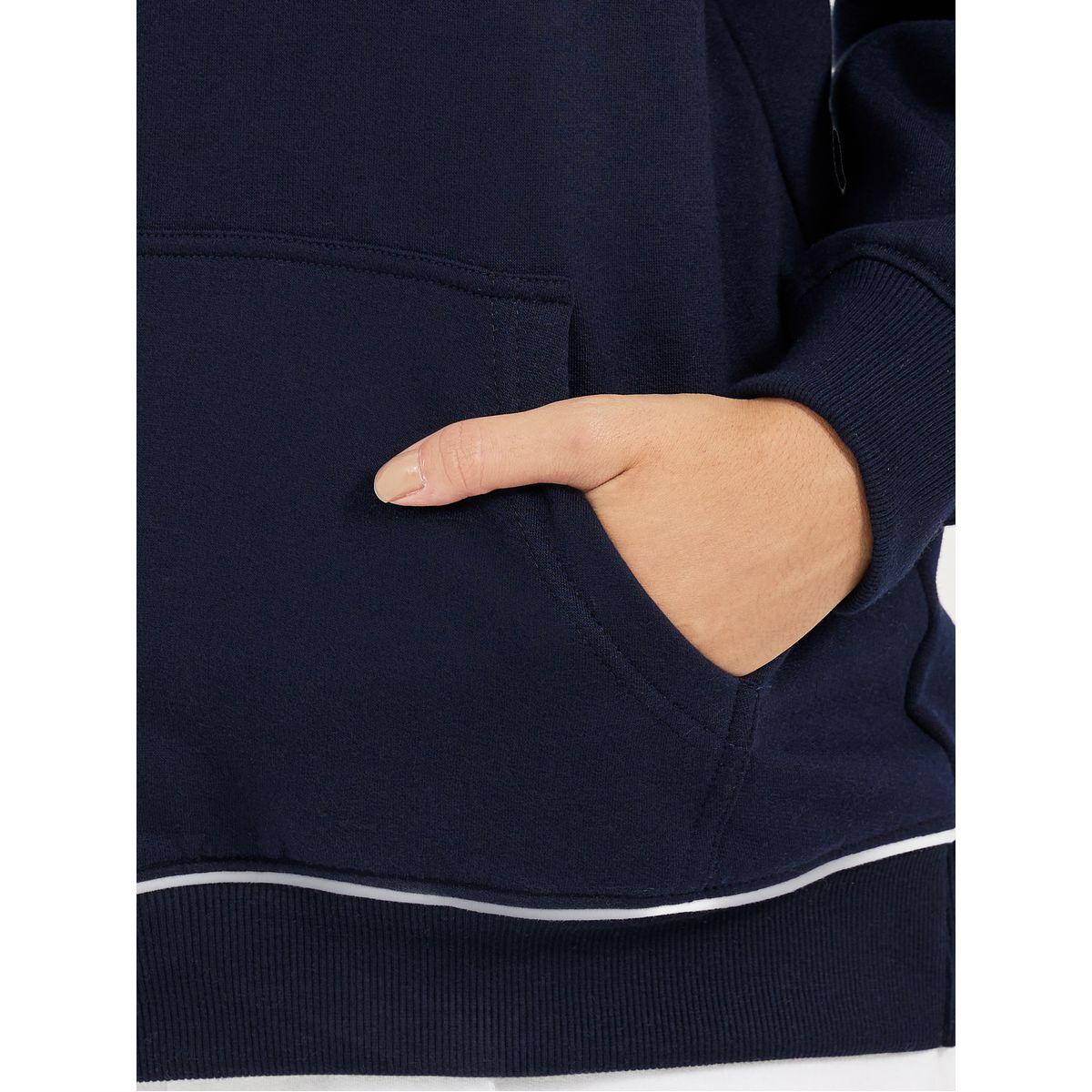 هودي بقصة فضفاضة وتداخلات مدروزة-women-winterwear-hoodiesandsweatshirts-hoodies-image-4