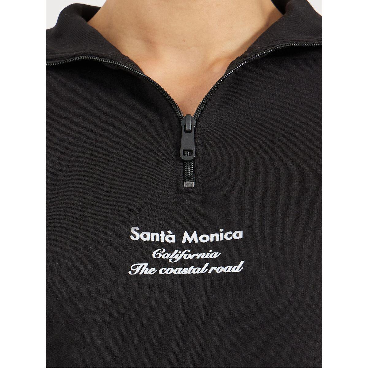 Styli Regular Fit Regular Length Half Zip Slogan Sweatshirt-women-winterwear-hoodiesandsweatshirts-sweatshirts-image-4