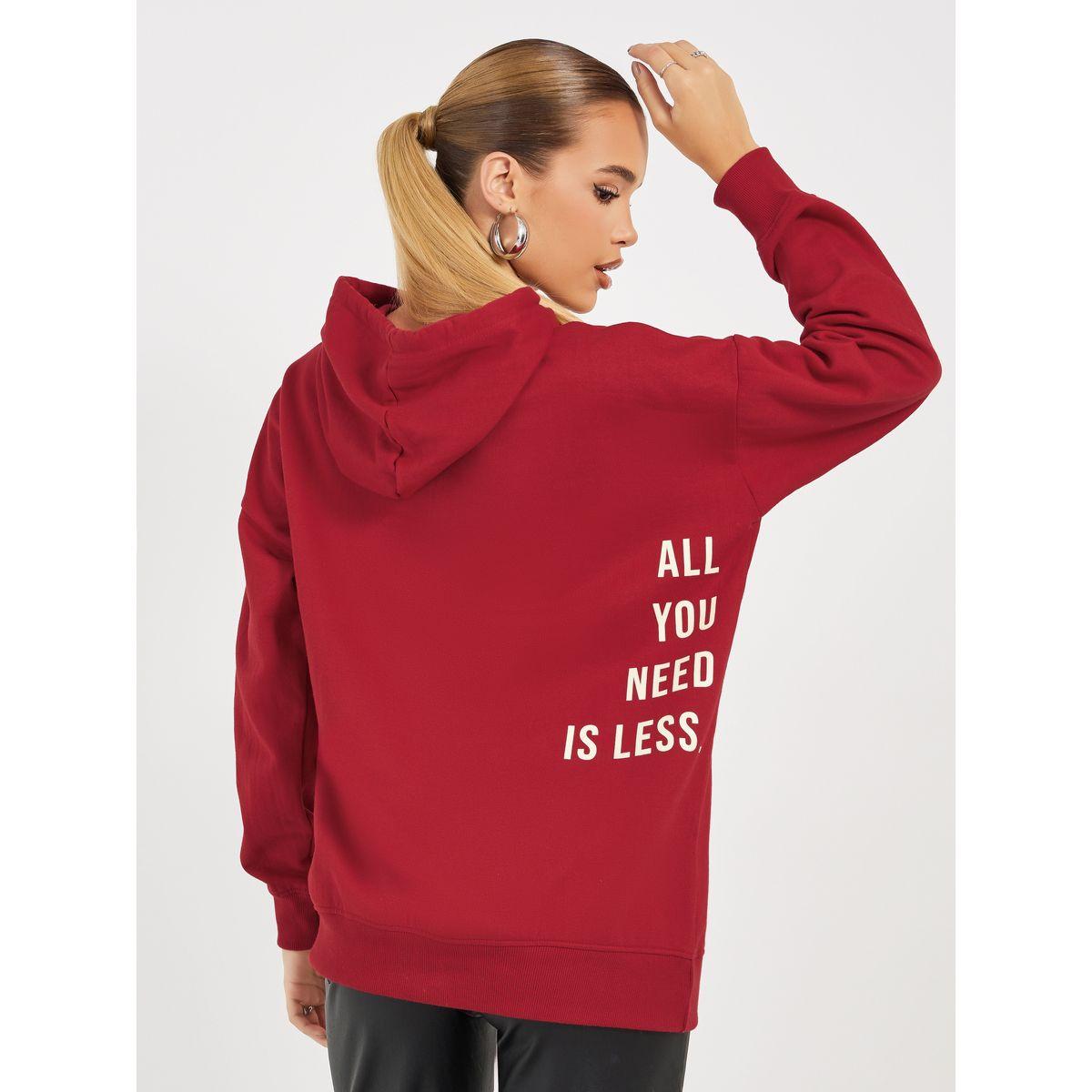 Styli Oversized Longline Back Slogan Hoodie-women-winterwear-hoodiesandsweatshirts-hoodies-image-1