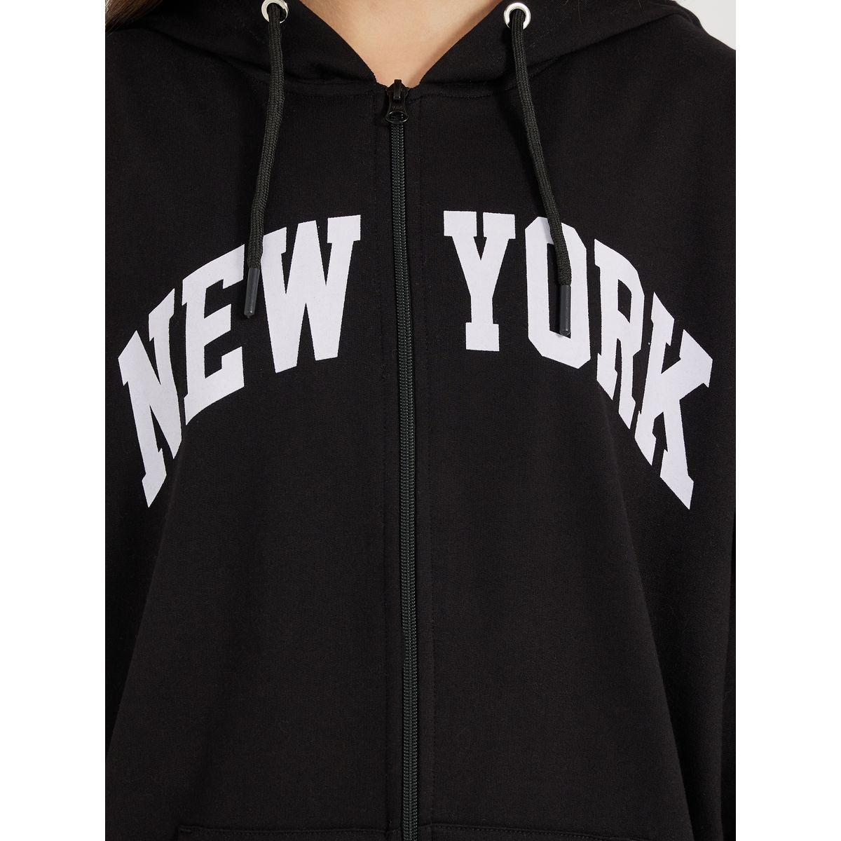 Styli Oversized Zip Through New York Print Hoodie-women-winterwear-hoodiesandsweatshirts-hoodies-image-3