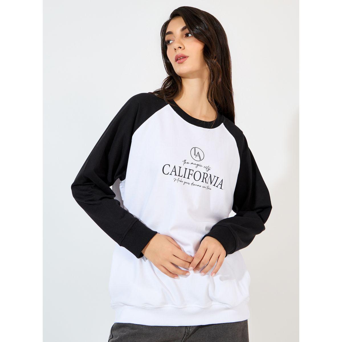 سويت شيرت فضفاض مطبع بكتابة-women-winterwear-hoodiesandsweatshirts-sweatshirts-image-1
