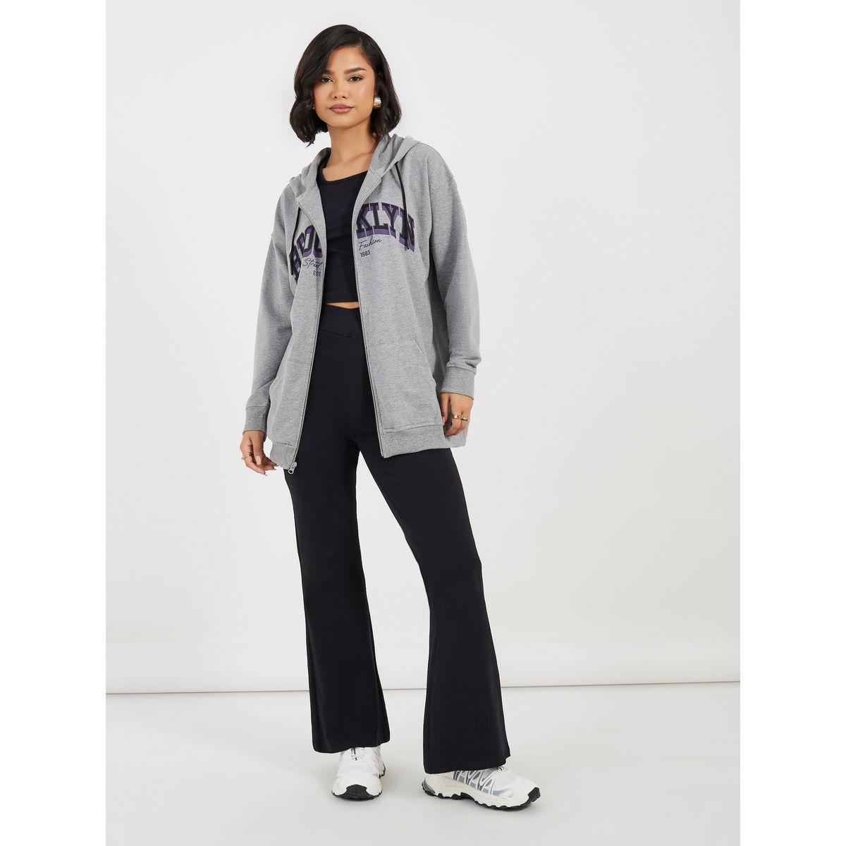 Styli Oversized Longline Zip Through Slogan Hoodie-women-winterwear-hoodiesandsweatshirts-hoodies-image-2