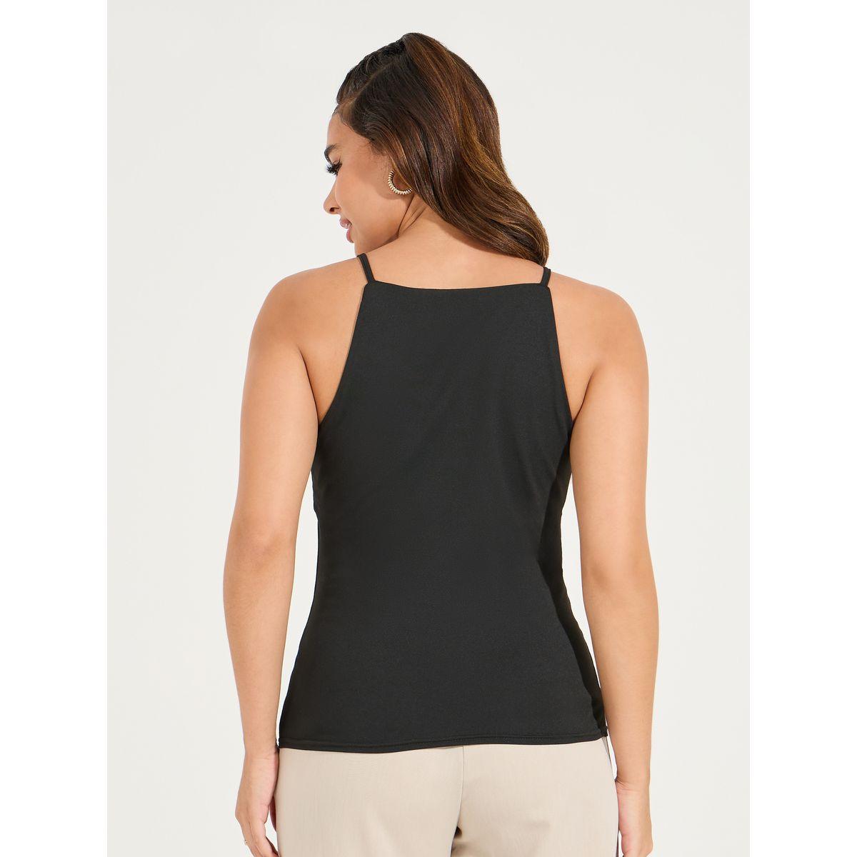 Styli Strappy Racer Neck Cami-women-clothing-tshirts-image-5
