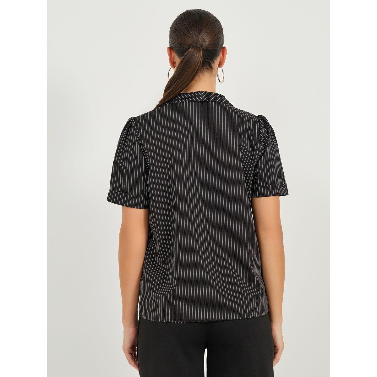 سترة مخططة مزدوجة الصدر-women-clothing-shirtsandblouses-blouses-image-5