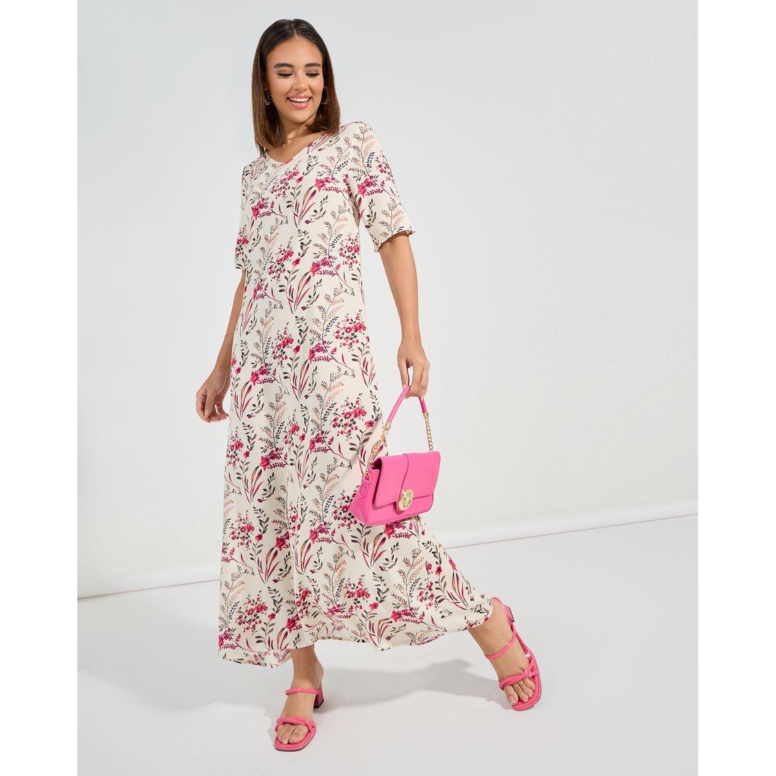 Causey X Styli  All Over Print A-Line Maxi Dress-women-clothing-dresses-image-1