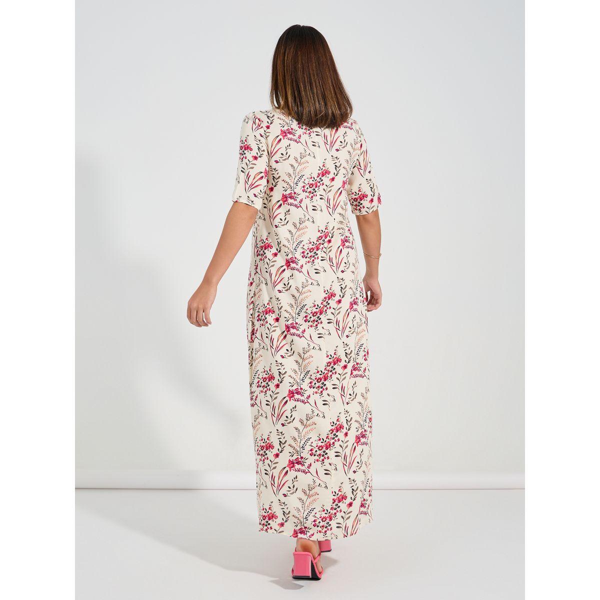 Causey X Styli  All Over Print A-Line Maxi Dress-women-clothing-dresses-image-4