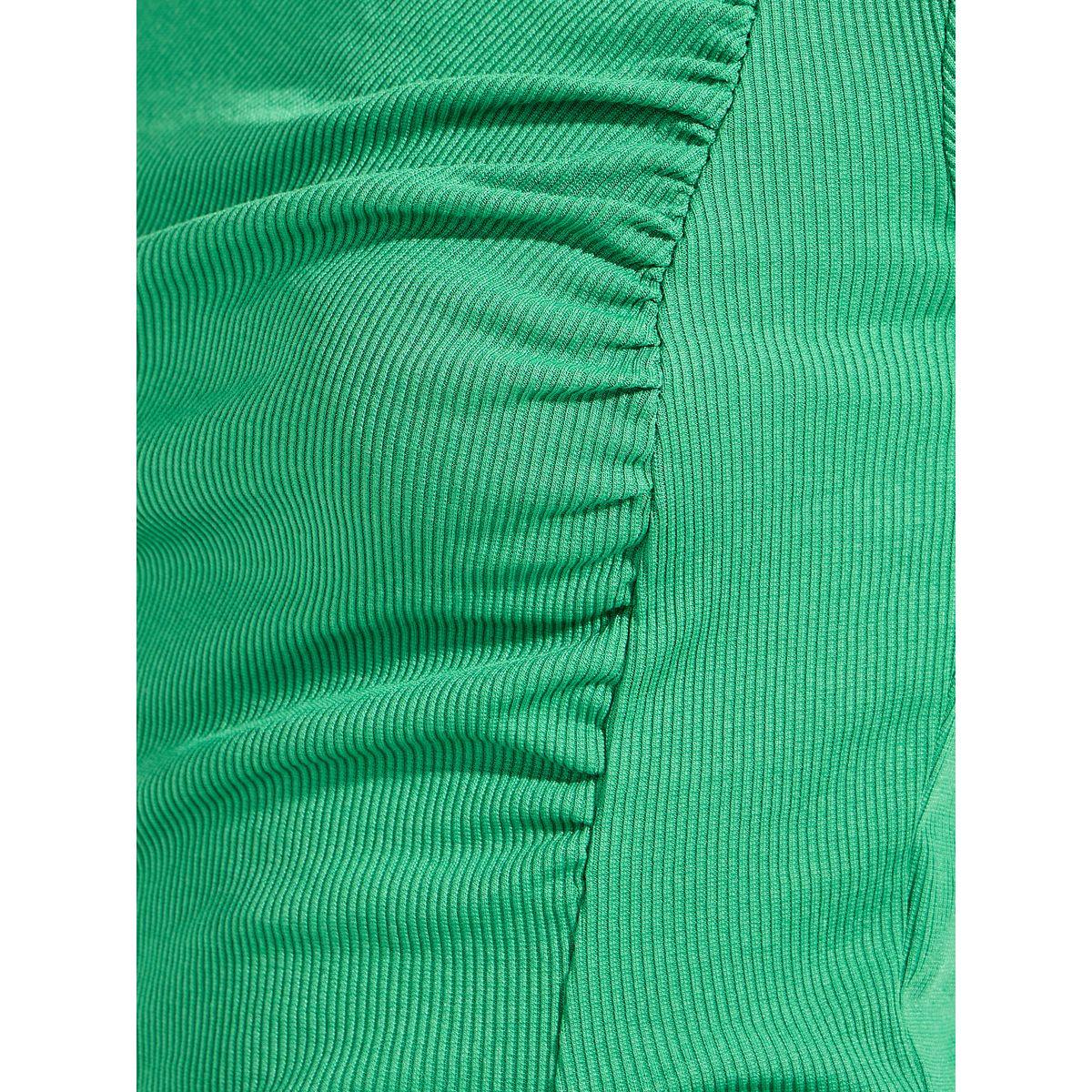 Causey X Styli  Asymmetric Hem Gathered Knit Top-women-clothing-shirtsandblouses-blouses-image-4