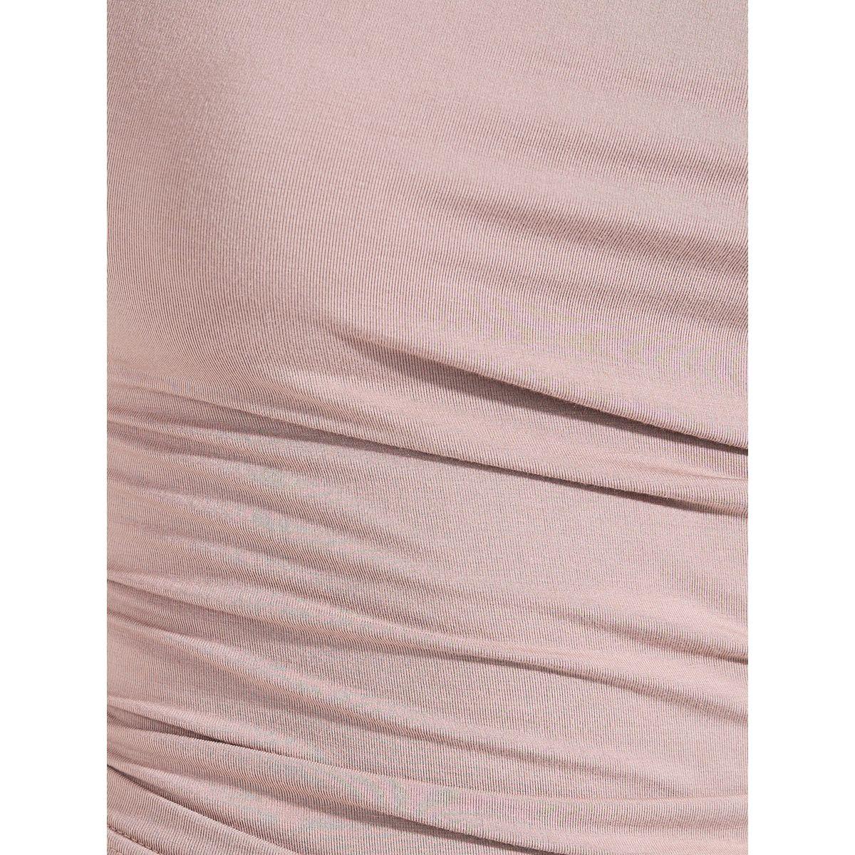 Causey X Styli  Gathered High Neck Knit Top-women-clothing-shirtsandblouses-blouses-image-3