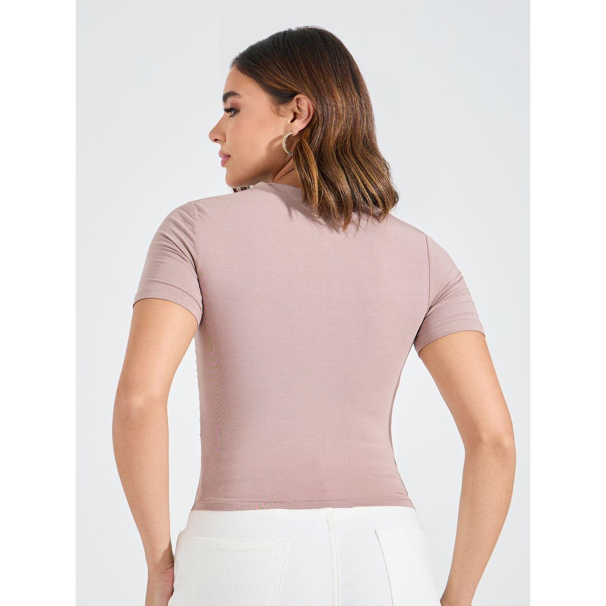 Causey X Styli  Gathered High Neck Knit Top-women-clothing-shirtsandblouses-blouses-image-4