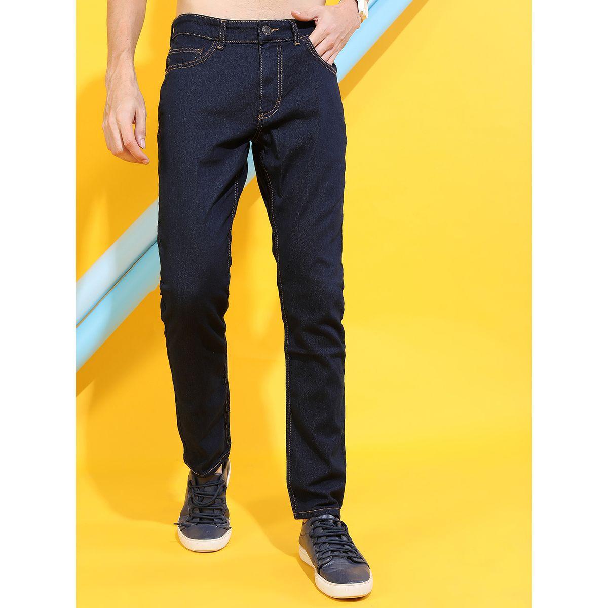 جينزبخصر متوسط وقصة سليم فت هايلاندر × ستايلي-men-clothing-bottoms-jeans-image-1
