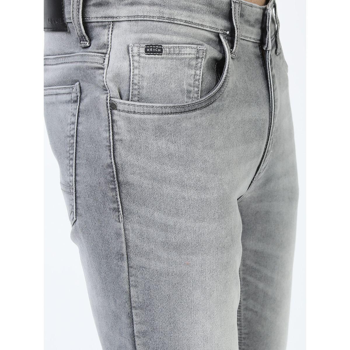 Ketch X Styli  Slim Fit Heavy Fade Stretchable Jeans-men-clothing-bottoms-jeans-image-3