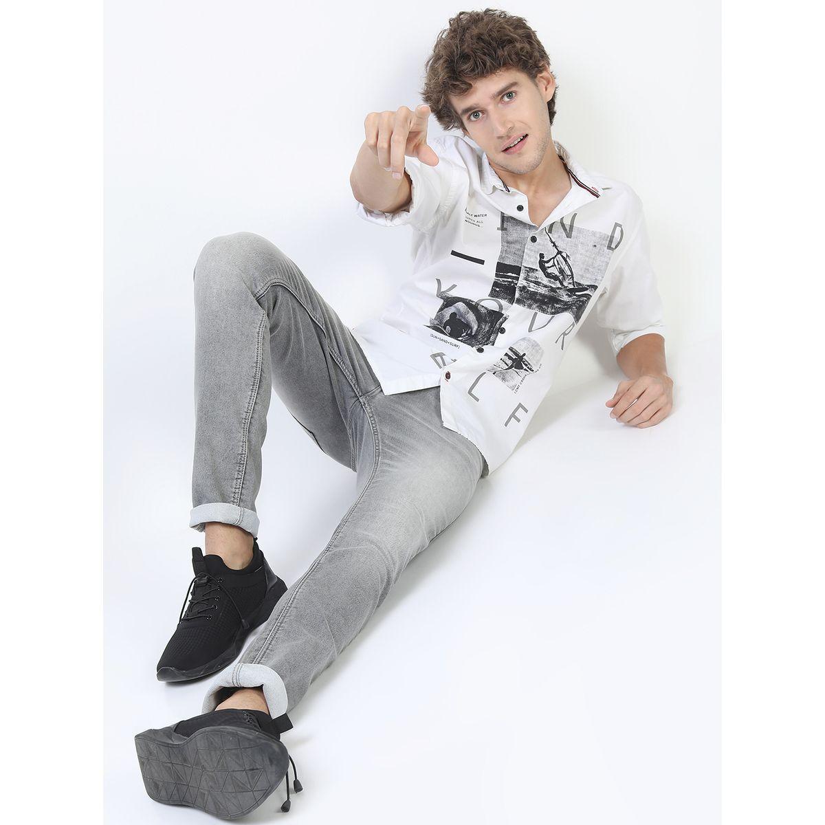 Ketch X Styli  Slim Fit Heavy Fade Stretchable Jeans-men-clothing-bottoms-jeans-image-4
