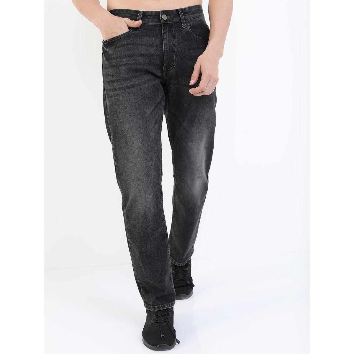 Ketch X Styli  Straight Fit Light Fade Cotton Stretchable Jeans-men-clothing-bottoms-jeans-image-1