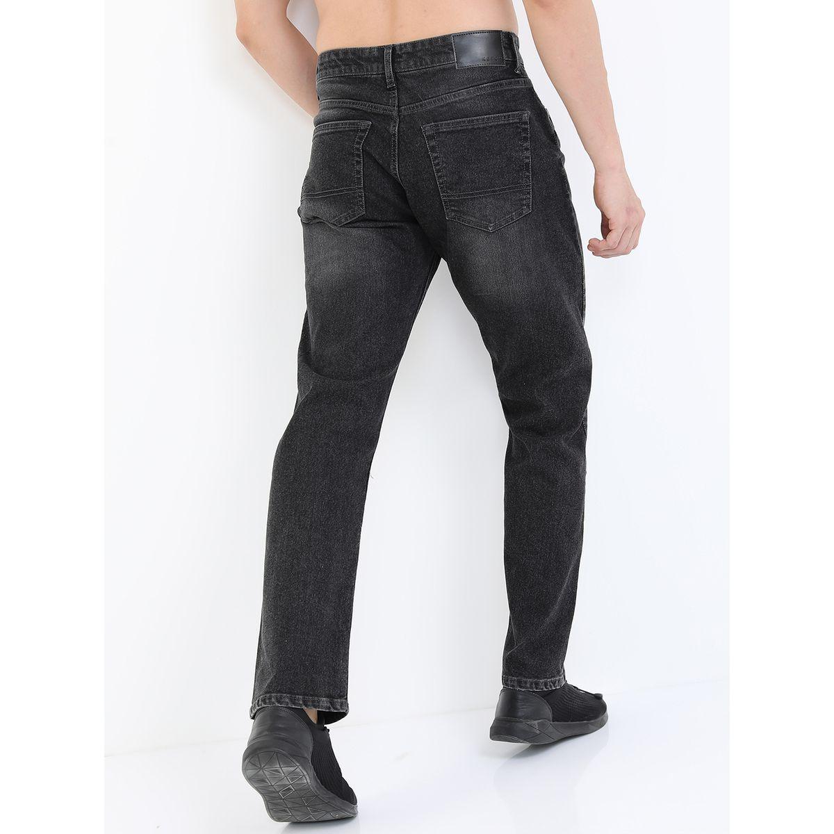 Ketch X Styli  Straight Fit Light Fade Cotton Stretchable Jeans-men-clothing-bottoms-jeans-image-2