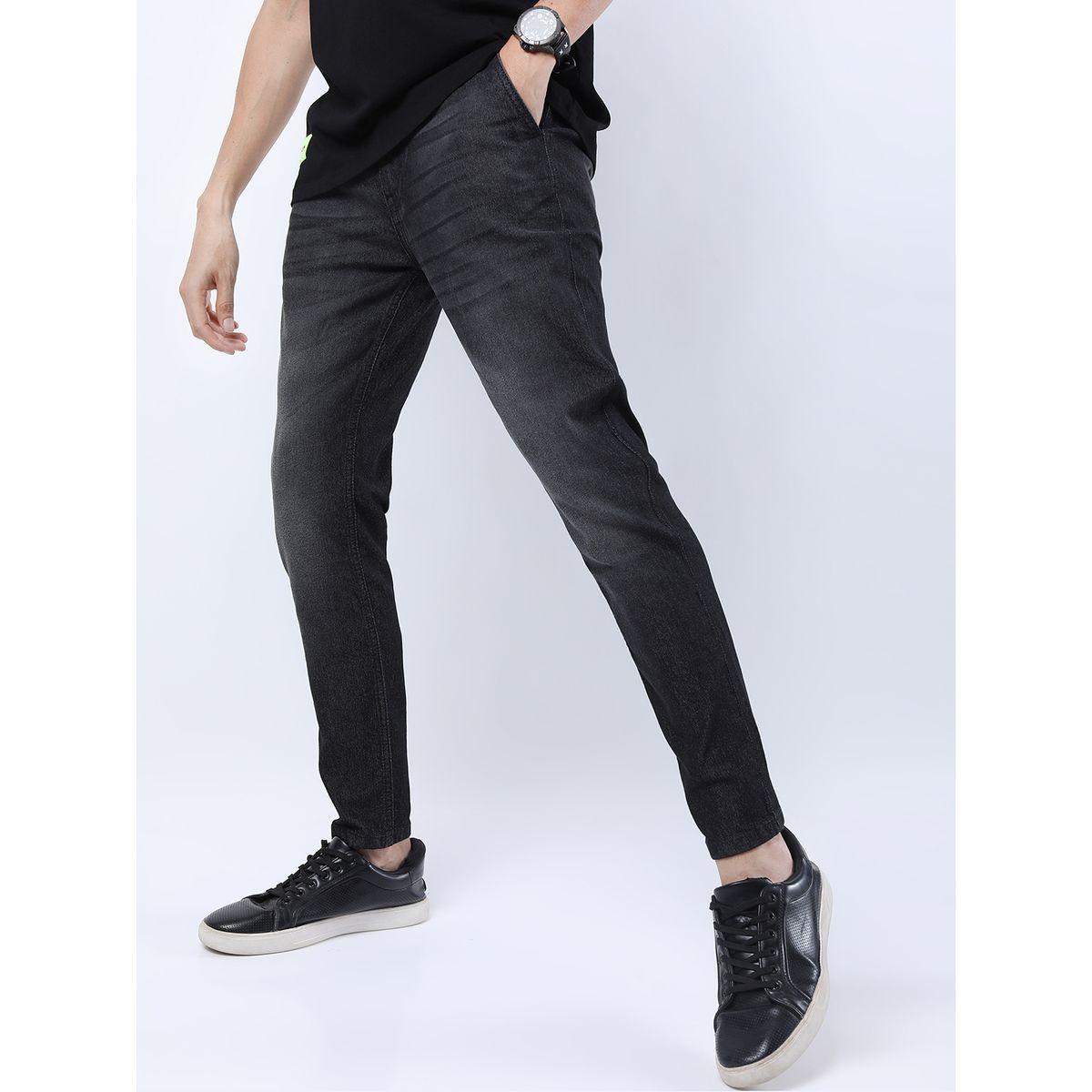 Ketch X Styli  Straight Fit Clean Look Stretchable Jeans-men-clothing-bottoms-jeans-image-1