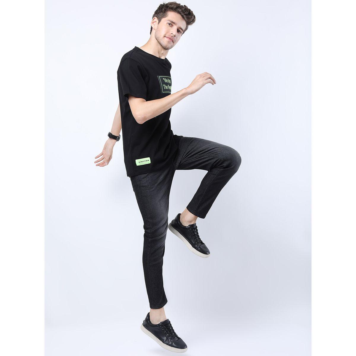 Ketch X Styli  Straight Fit Clean Look Stretchable Jeans-men-clothing-bottoms-jeans-image-4