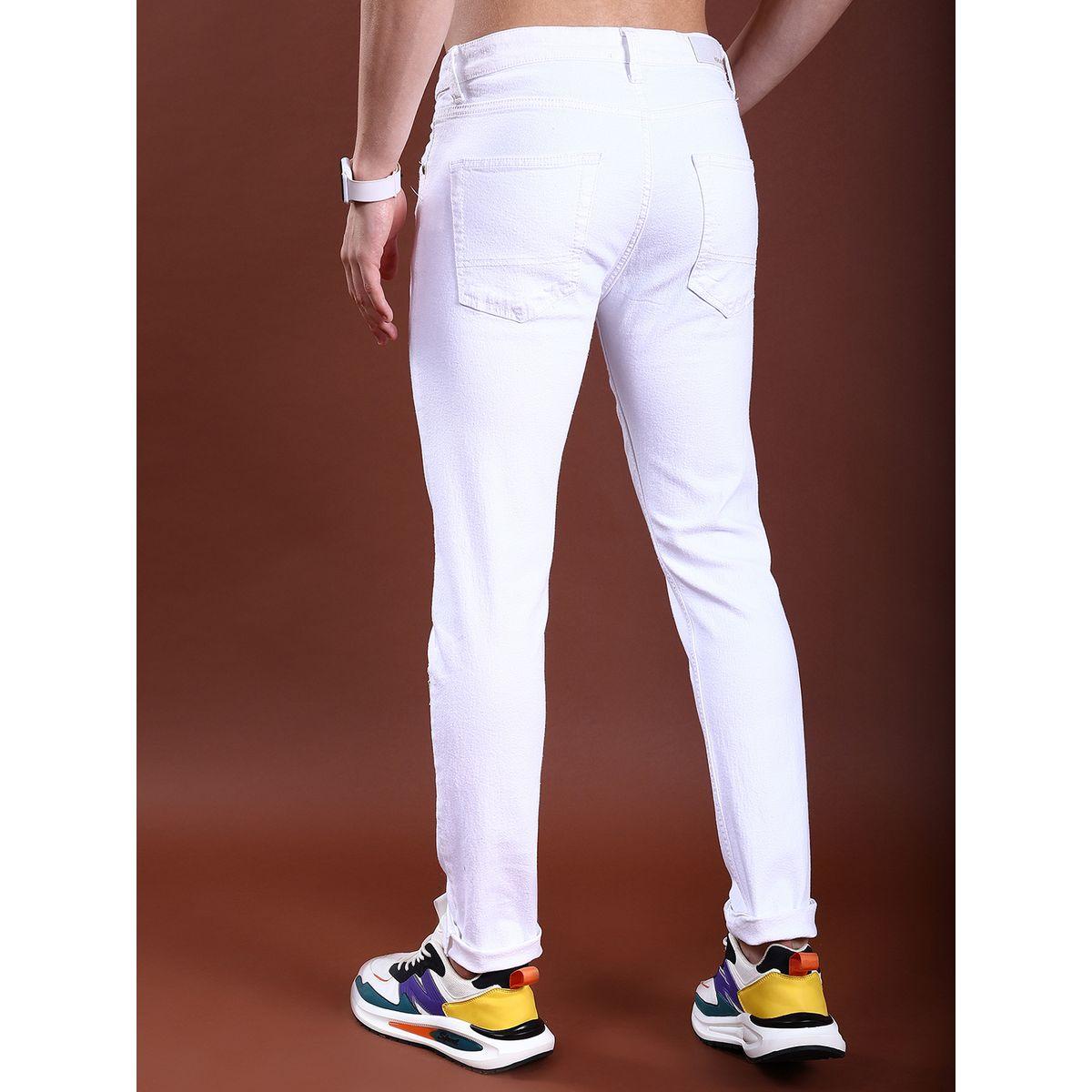 جينز بقصة مستدقة وخصر متوسط هايلاندر × ستايلي-men-clothing-bottoms-jeans-image-2