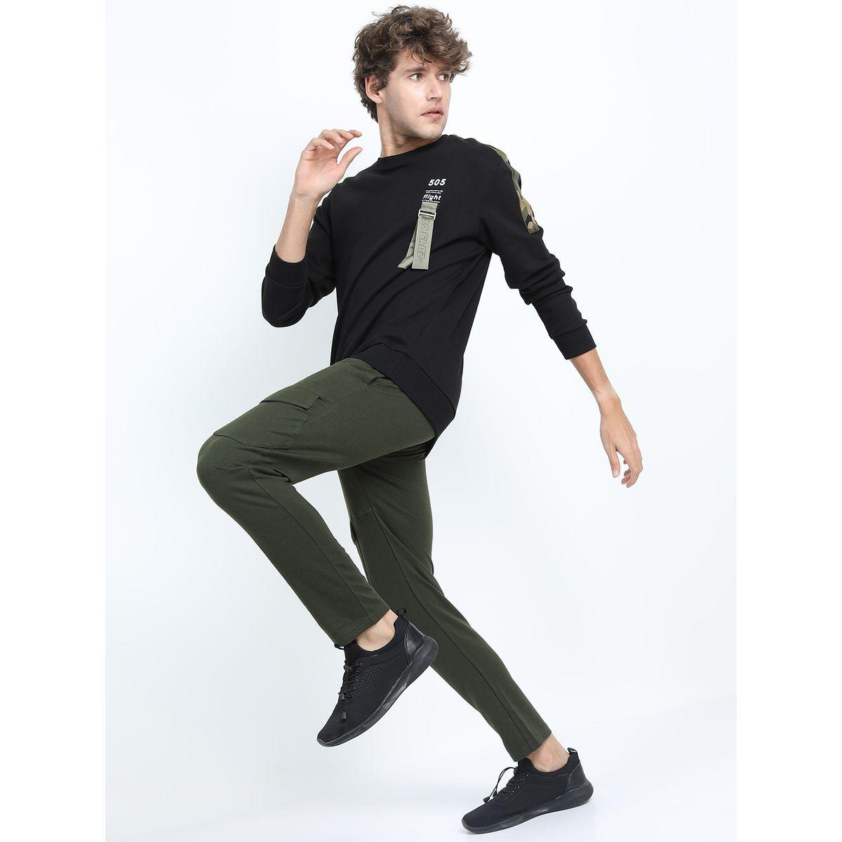 Highlander X Styli  Solid Slim Fit Track Pants-men-clothing-sportswearandactivewear-bottoms-image-4