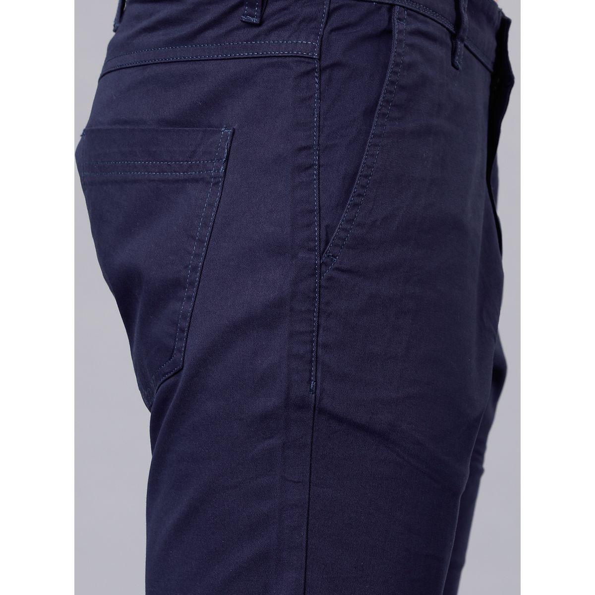 شورت تشينو سادة بقصة سليم فت هايلاندر × ستايلي-men-clothing-bottoms-shorts-image-3