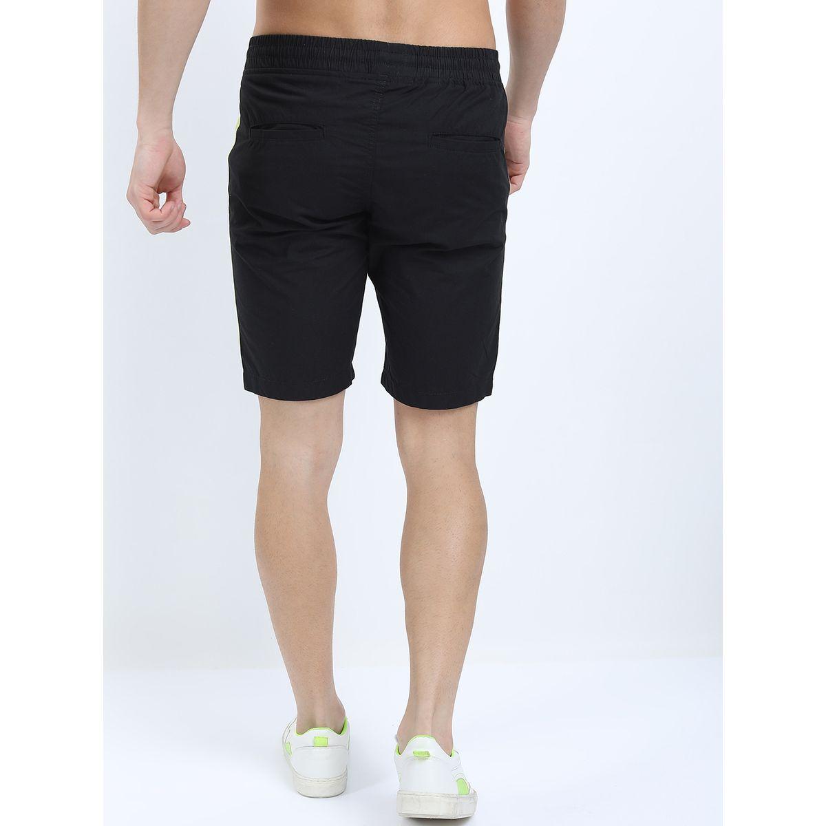 Highlander X Styli  Side Striped Panel Slim Fit Shorts-men-clothing-bottoms-shorts-image-2