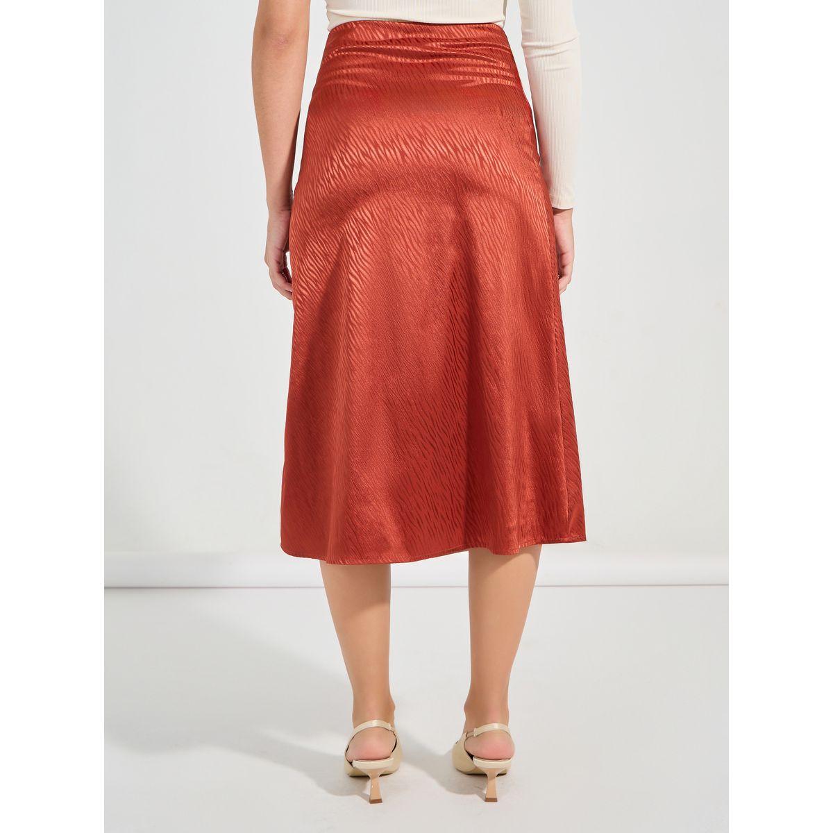 تنورة ميدي بنسيج جاكار كوزي × ستايلي-women-clothing-bottoms-skirts-image-4