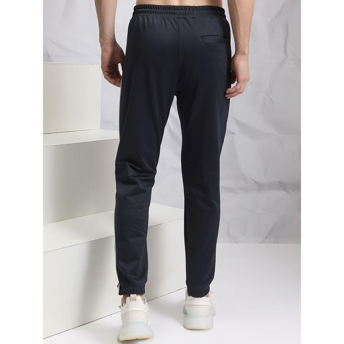 بنطال مزين بحزوز جانبية مع رباط خصر هايلاندر × ستايلي-men-clothing-bottoms-joggers-image-2