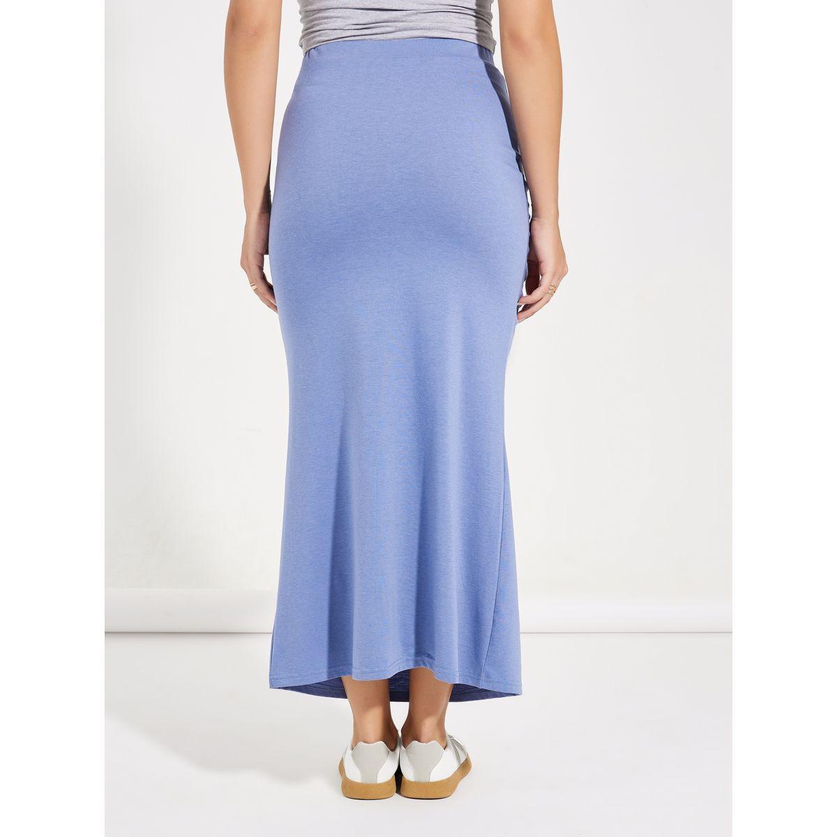 Causey X Styli  Gathered Detail Elastic Waistband Maxi Skirt-women-clothing-bottoms-skirts-image-4