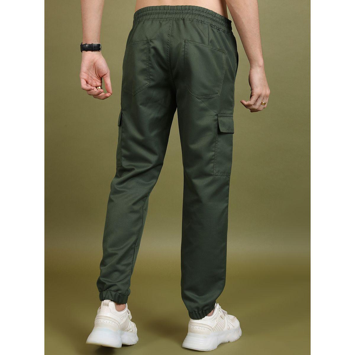 جوغر بنمط كارجو مع خصر متوسط هايلاندر × ستايلي-men-clothing-bottoms-joggers-image-2