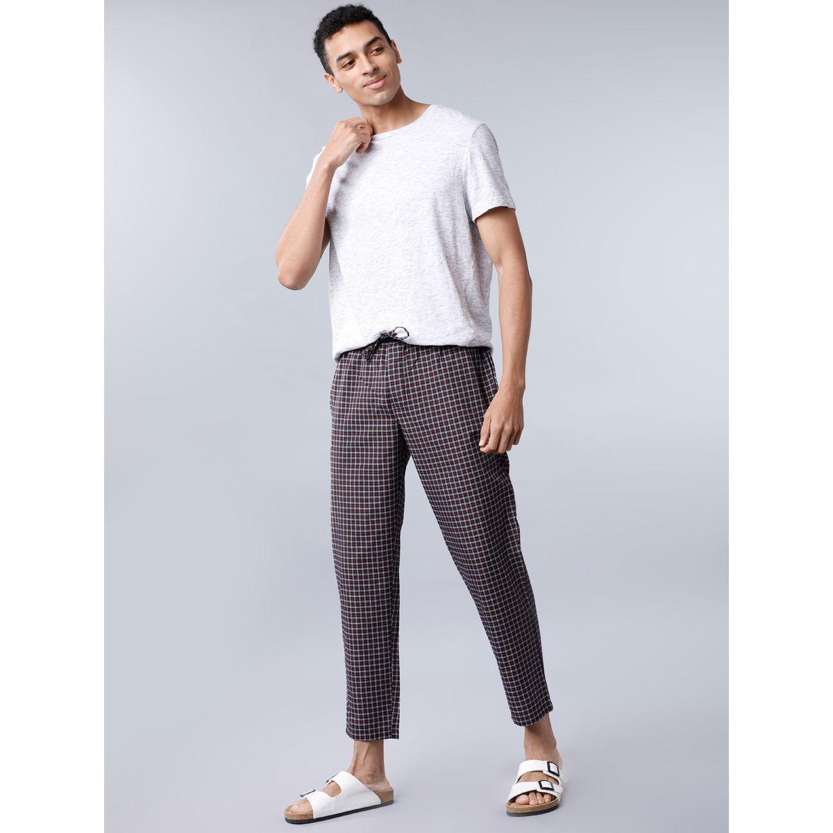 Highlander X Styli  Checked Casual Lounge Pants-men-clothing-nightwear-pyjamaandshorts-image-4