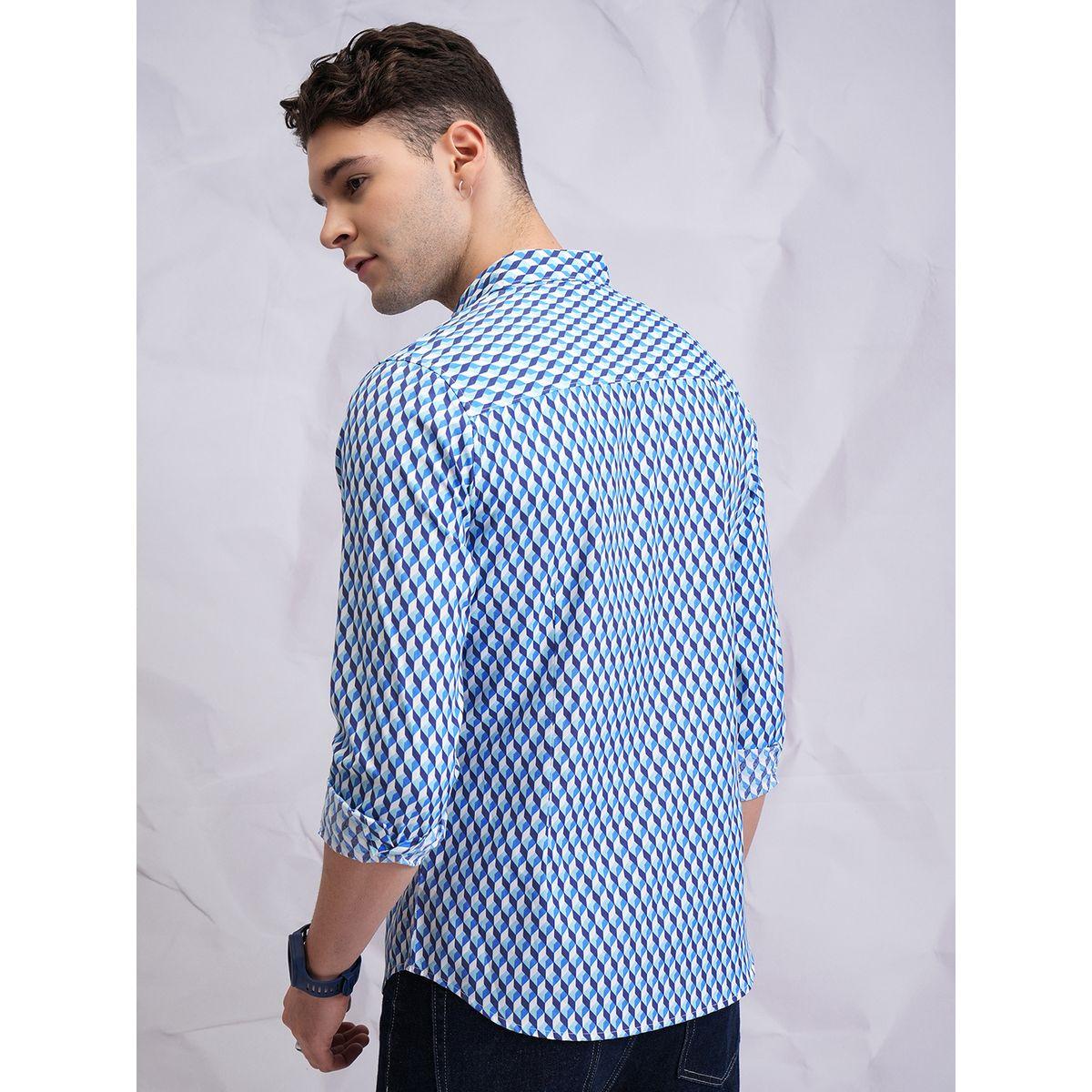 Highlander X Styli  Slim Fit Printed Casual Shirt-men-clothing-shirts-image-3