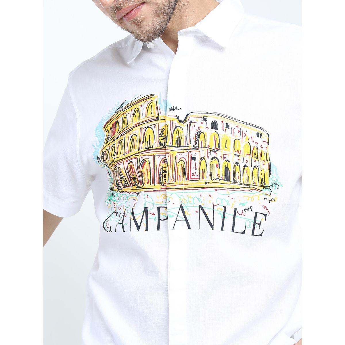 Ketch X Styli  Slim Fit Printed Cotton Casual Shirt-men-clothing-shirts-image-2