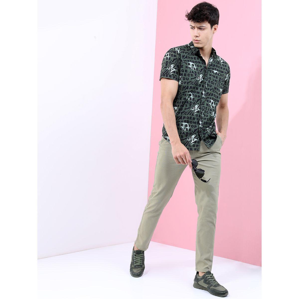Highlander X Styli  Solid Slim Fit Casual Chinos-men-clothing-bottoms-joggers-image-4