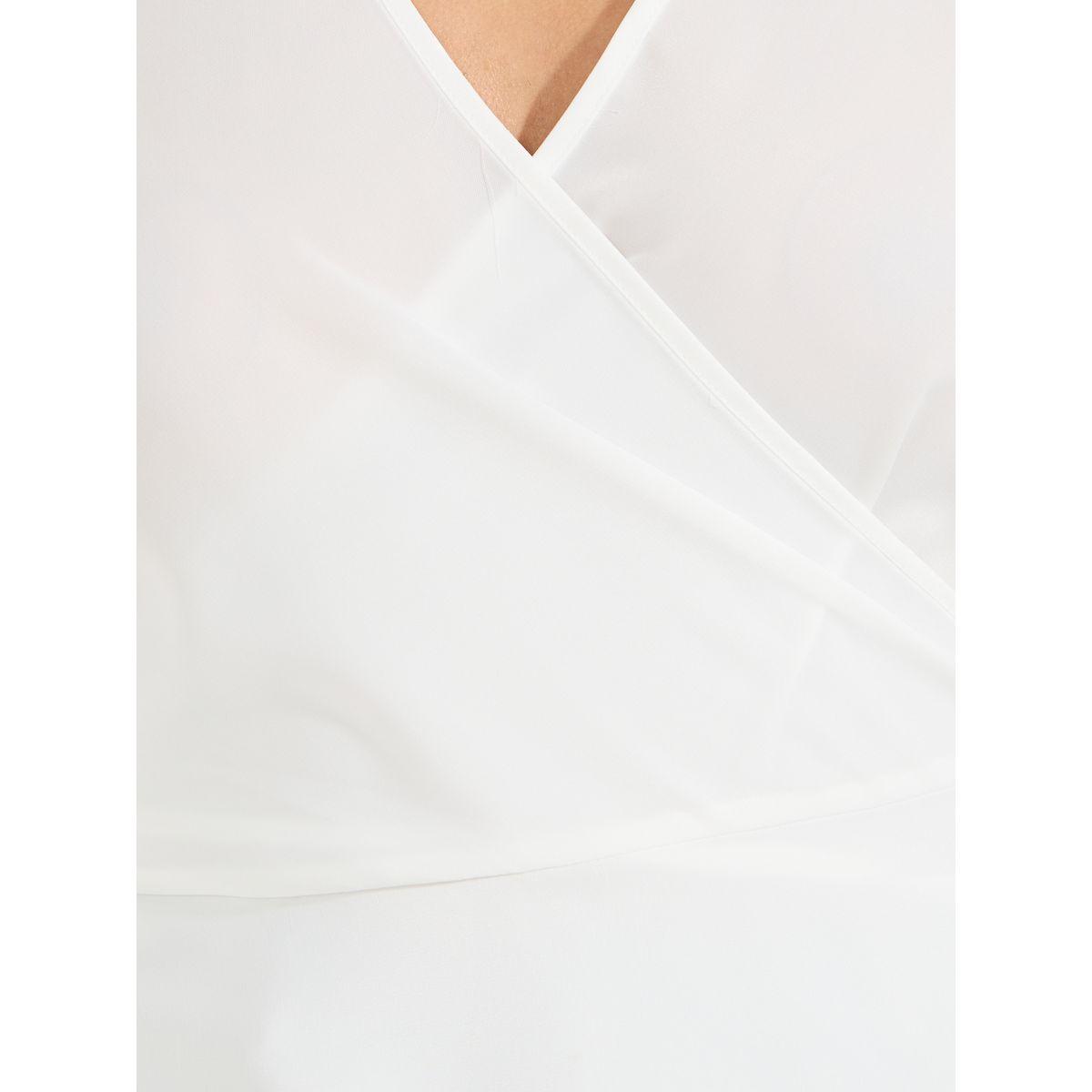 Styli Solid Wrap Top with Self Tie Waist-women-clothing-shirtsandblouses-blouses-image-3