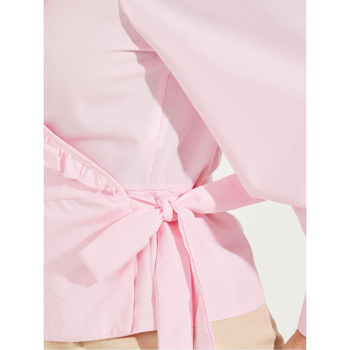 Styli Ruffled Wrap Top with Tie-Up Detail-women-clothing-shirtsandblouses-blouses-image-3