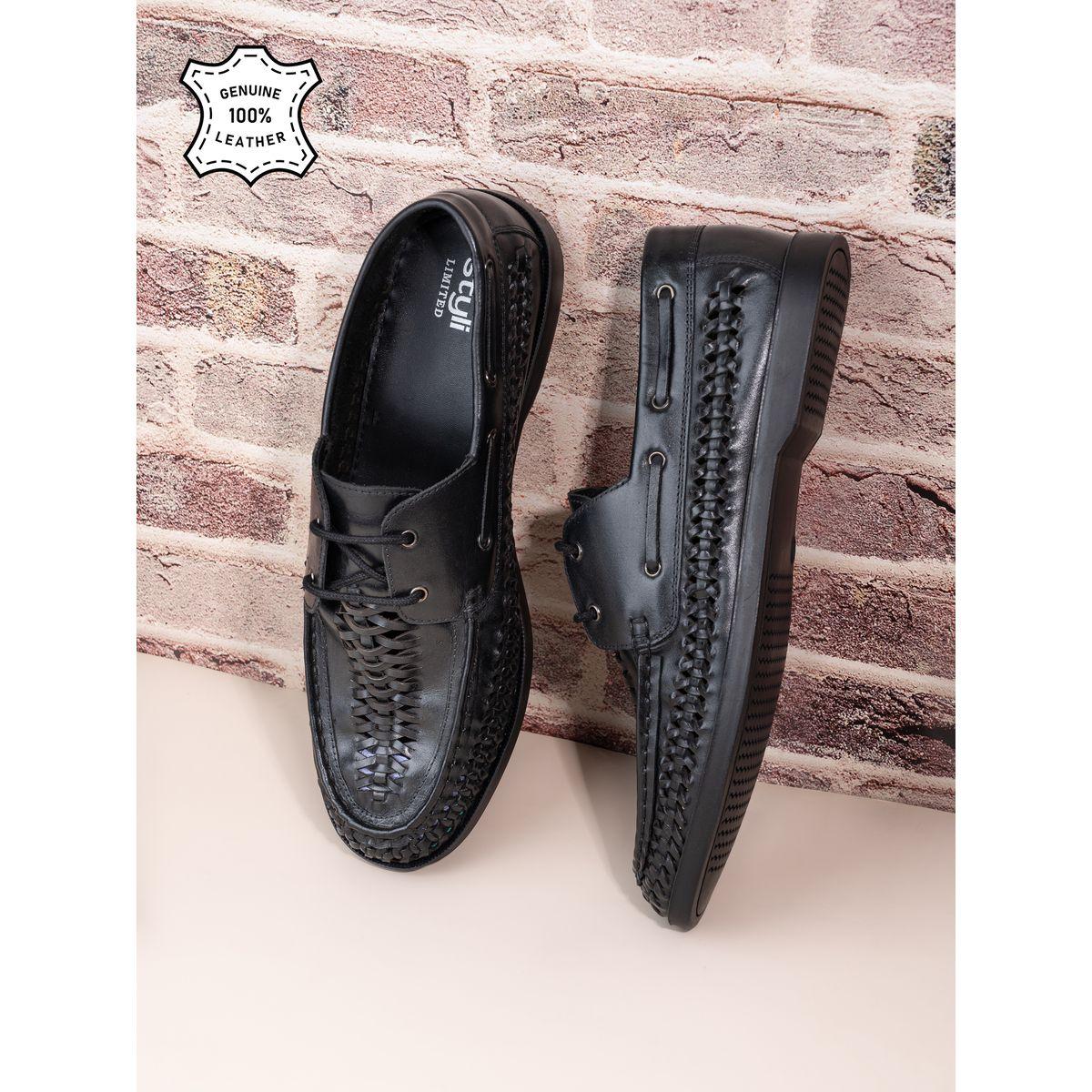 Styli Limited Genuine Leather Handmade Lace Up Shoes-men-shoes-loafersandmoccasins-image-2