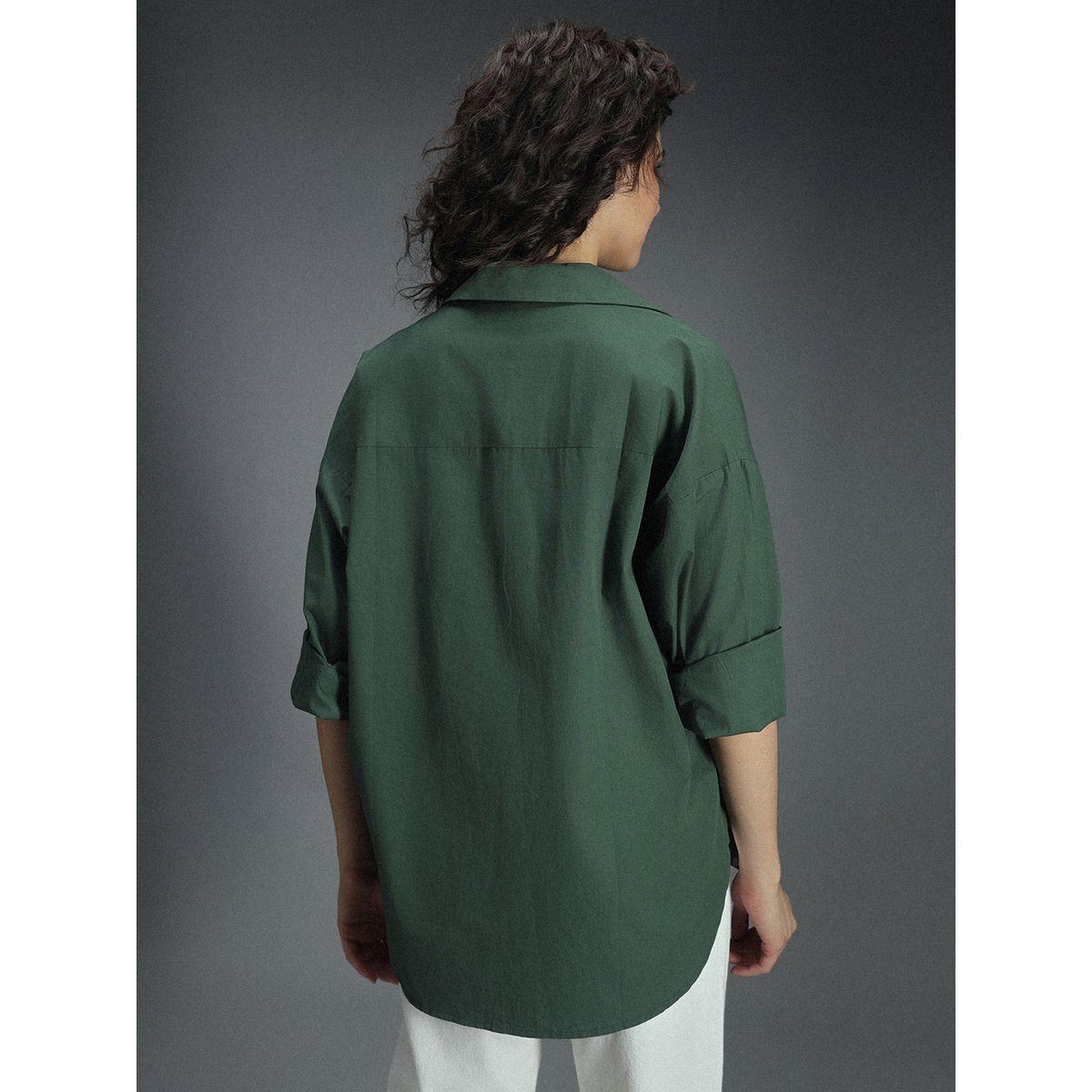 High Star X Styli  Classic Oversized Dropped Shoulder Casual Shirt-women-clothing-shirtsandblouses-shirts-image-4