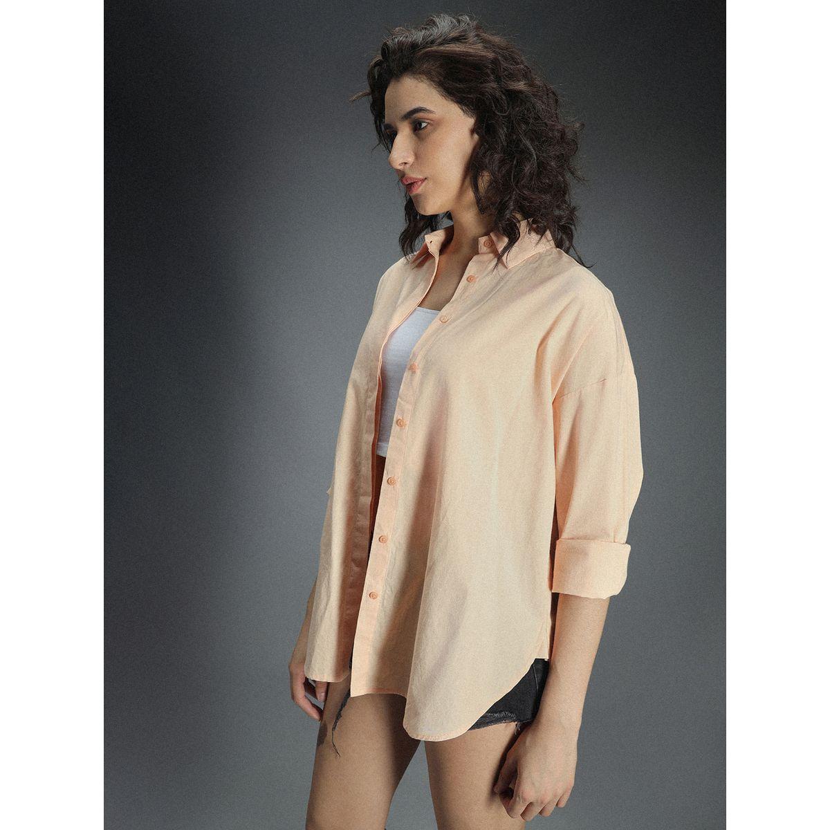 High Star X Styli  Classic Oversized Dropped Shoulder Casual Shirt-women-clothing-shirtsandblouses-shirts-image-3