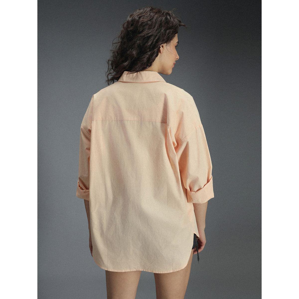 High Star X Styli  Classic Oversized Dropped Shoulder Casual Shirt-women-clothing-shirtsandblouses-shirts-image-4