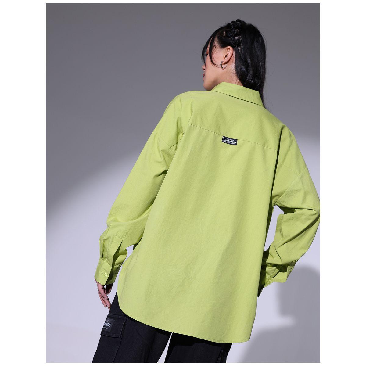 Hubberholme X Styli  Printed Patch Pocket Oversized Casual Shirt-women-clothing-shirtsandblouses-shirts-image-3