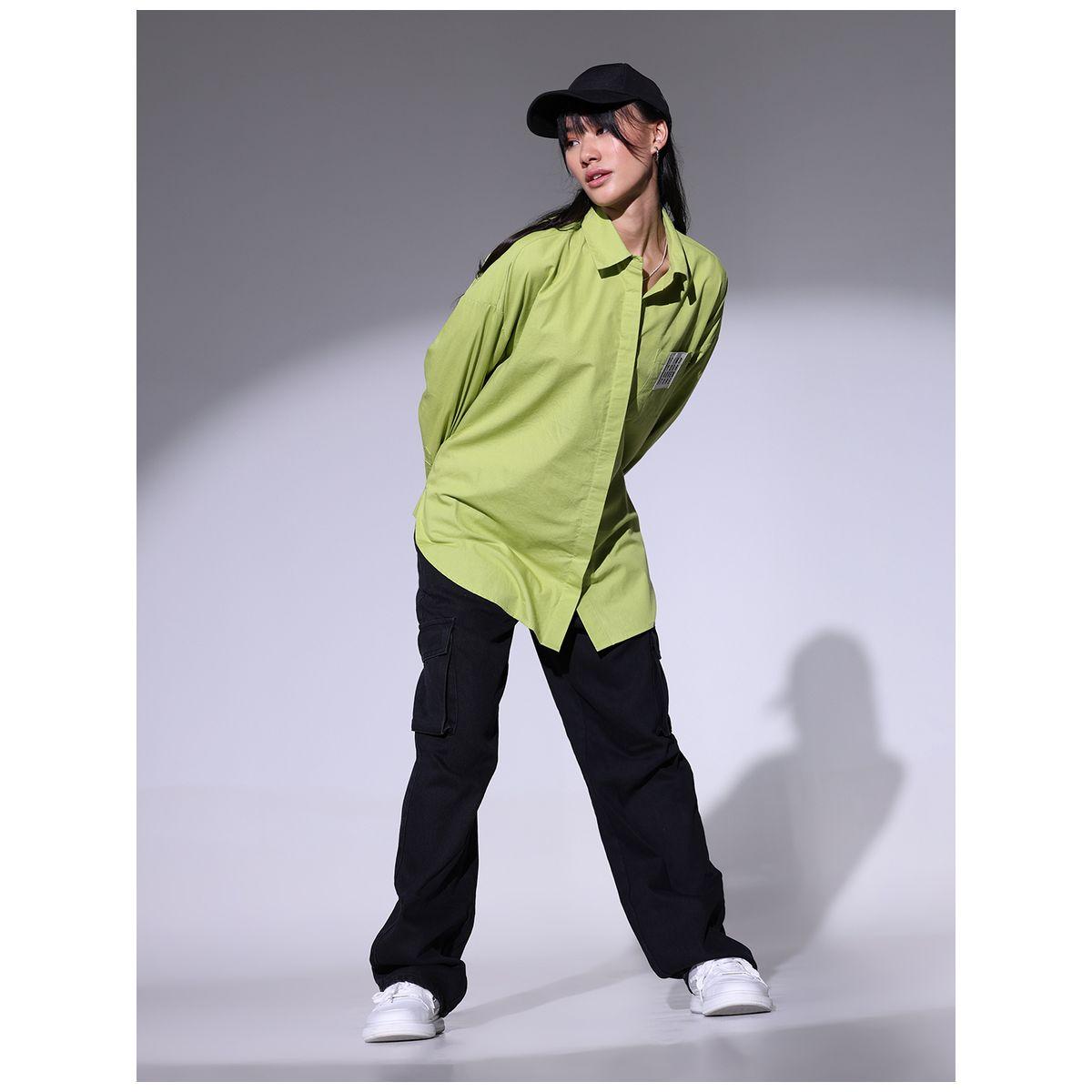 Hubberholme X Styli  Printed Patch Pocket Oversized Casual Shirt-women-clothing-shirtsandblouses-shirts-image-8