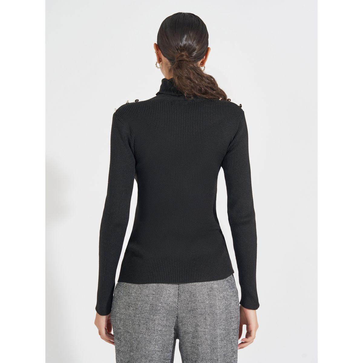 Styli Ribbed Fitted Regular Length Turtle Neck Sweater-women-clothing-cardigansandjumpers-jumpers-image-5